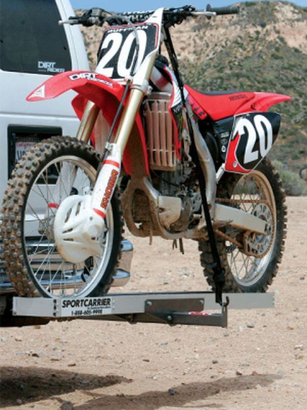 dirt bike receiver hitch carrier