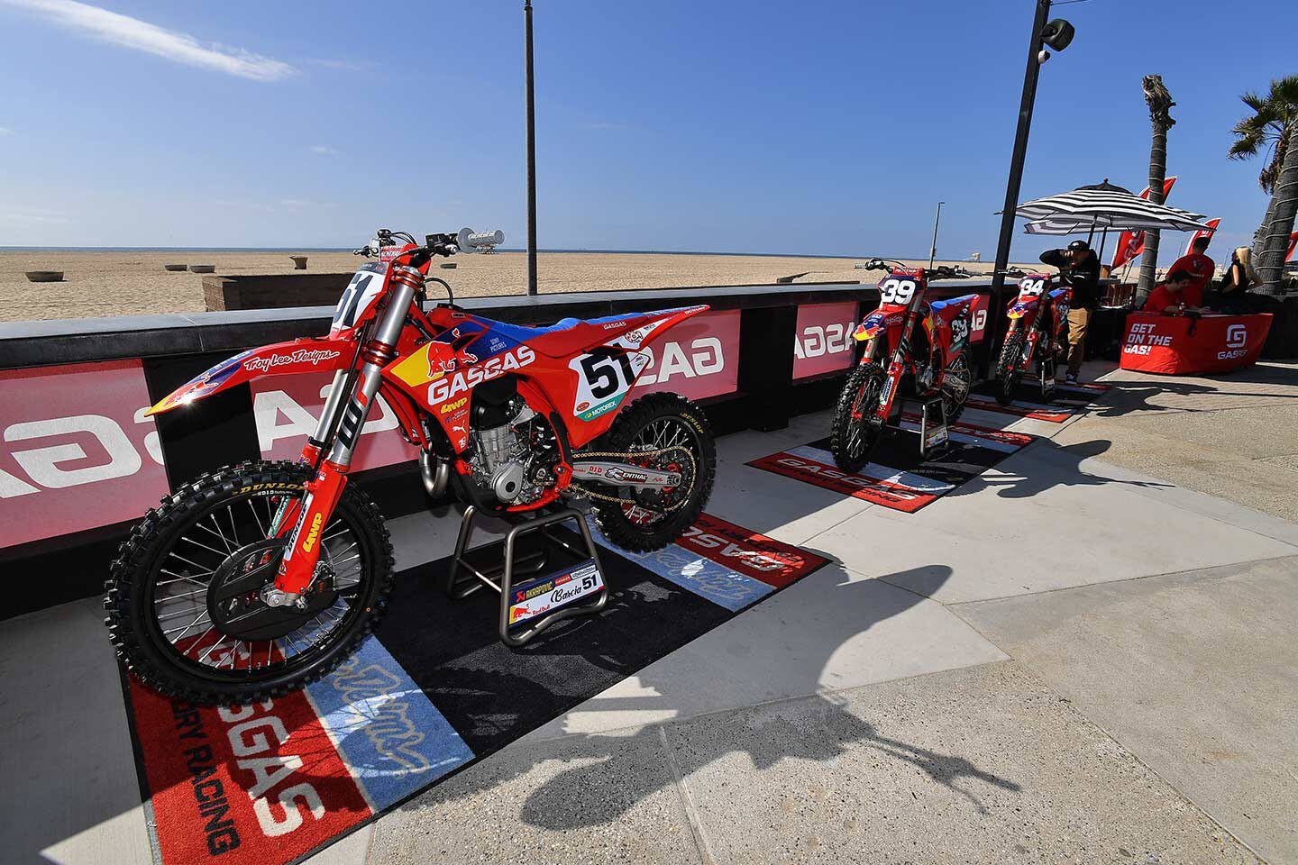TROY LEE DESIGNS/RED BULL/GASGAS FACTORY RACING TAKE THE POSITIVES