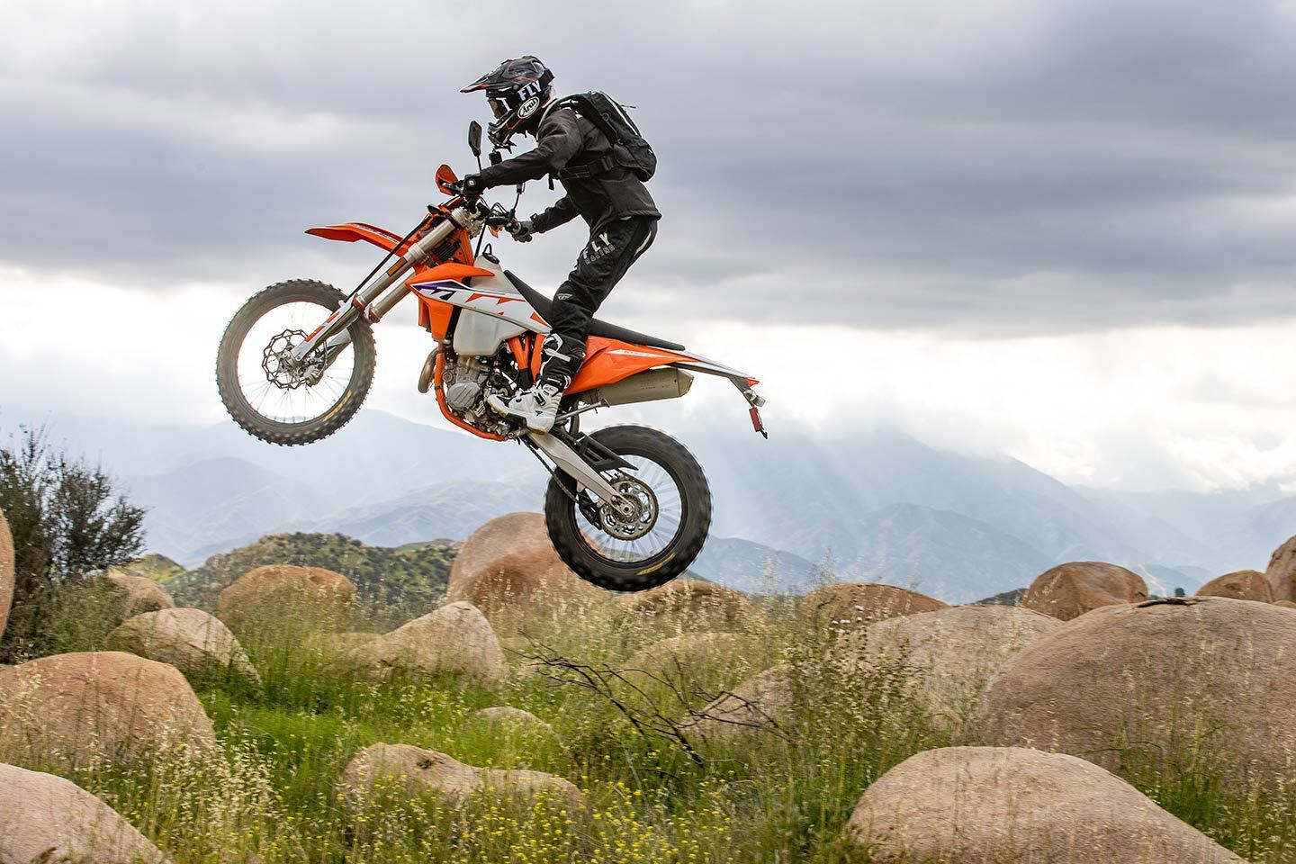 Ktm 500 exc online adventure bike