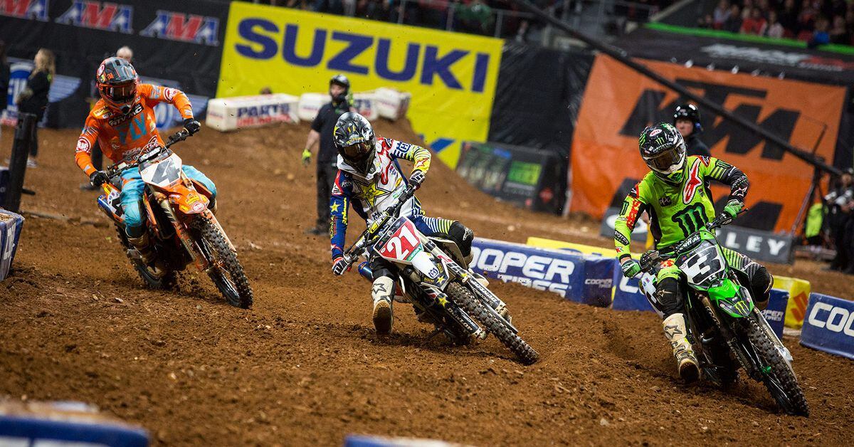 Atlanta Supercross 450 Class Photo Finish Dirt Rider