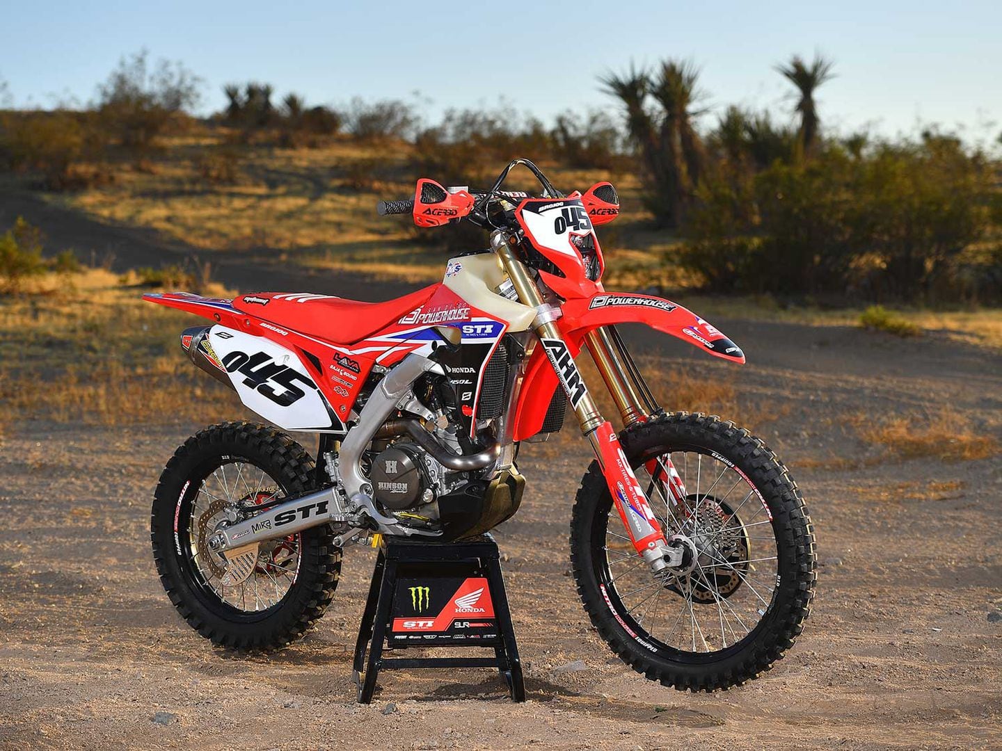 Factory OffRoad Bikes—San Diego Powerhouse’s Honda CRF450L Dirt Rider