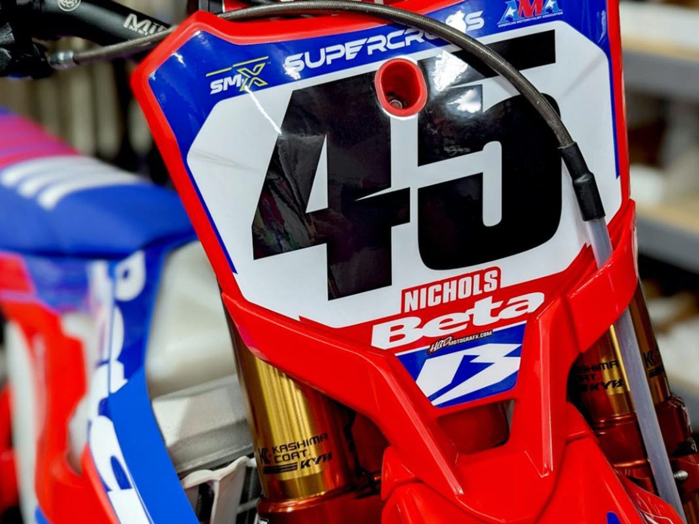 Beta USA Signs Colt Nichols for AMA Supercross in 2024 and 2025 Dirt