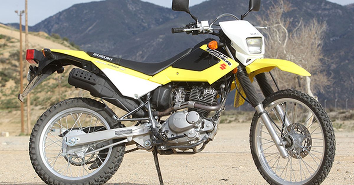 dr 100 dirt bike