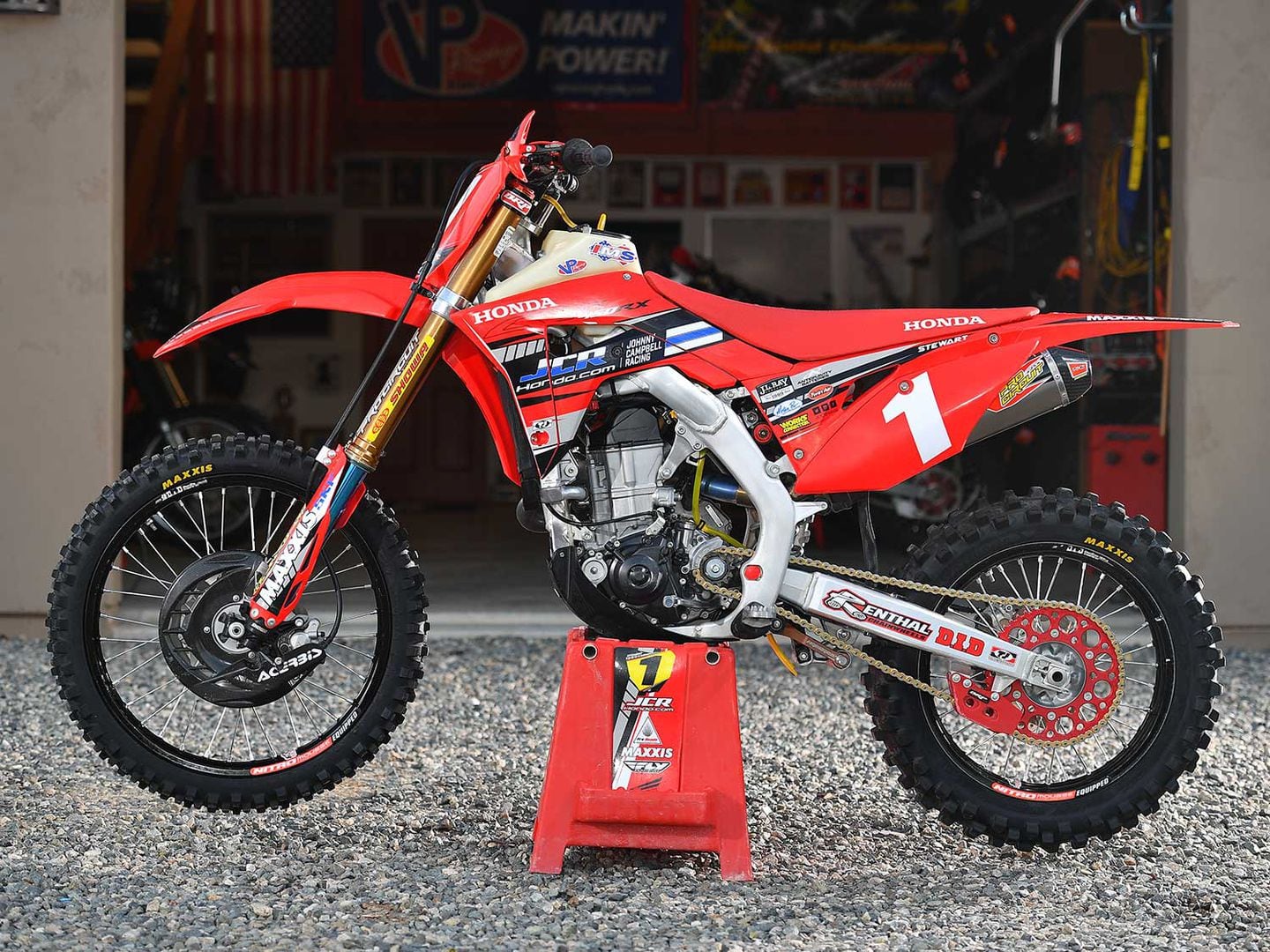 19 Factory Off Road Bikes Trevor Stewart S Honda Crf450rx Dirt Rider