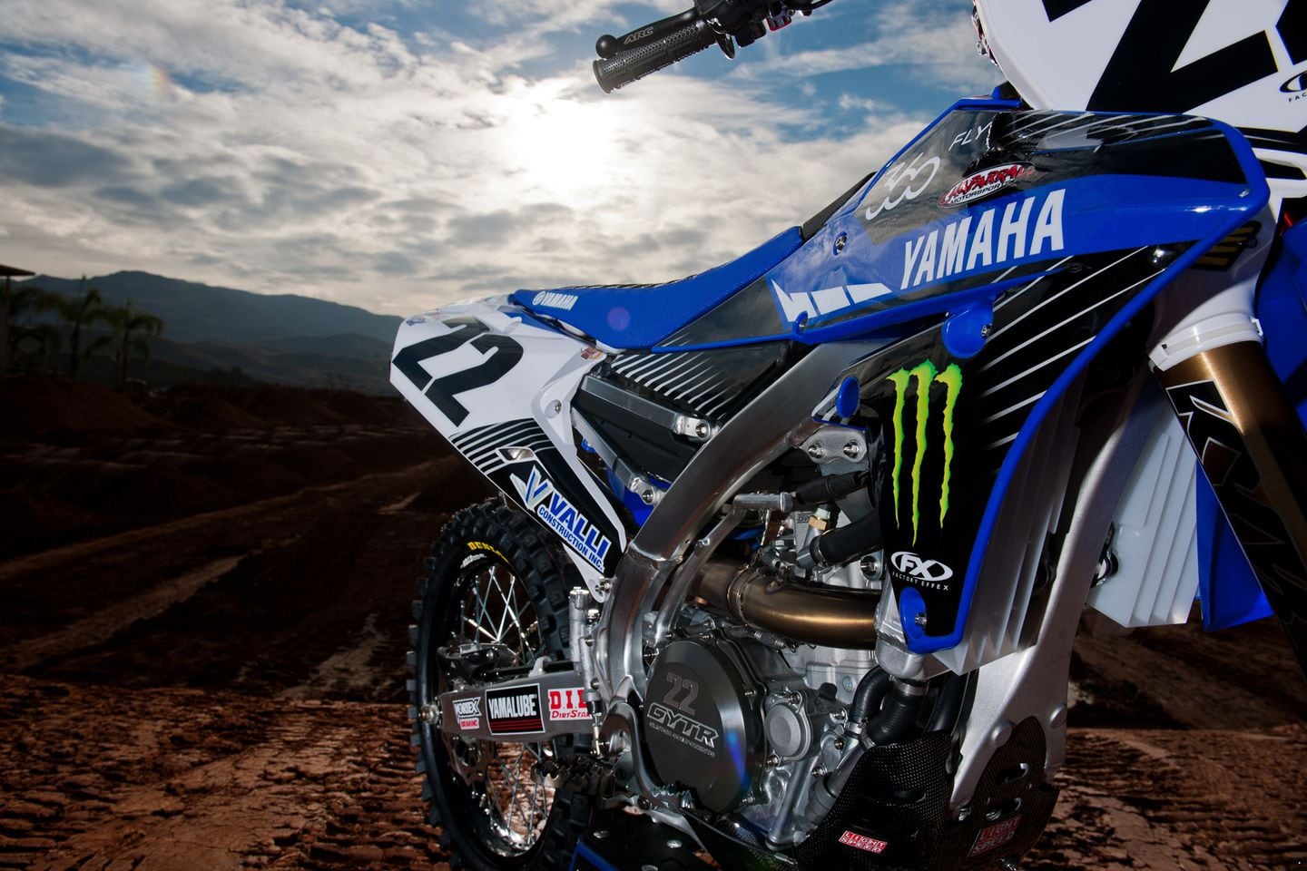 CHAD REED Yamaha YZF450 Supercross Monster Energy Dirt Bike motocross
