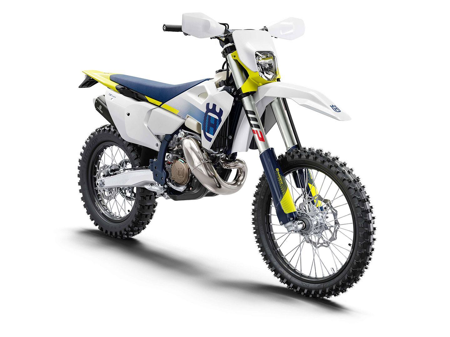 A change unique to Husqvarna’s smallest-displacement enduro is that it doesn’t come with a kickstarter anymore. Without a kickstart boss, there isn’t an option to add one either.