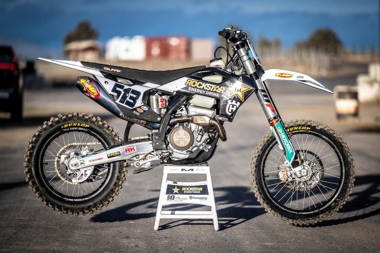 EnduroCross Racebikes—Ryder LeBlond’s 2024 Husqvarna FX 350 | The Dirt ...