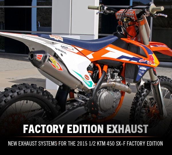 Ktm 450 store sx f exhaust