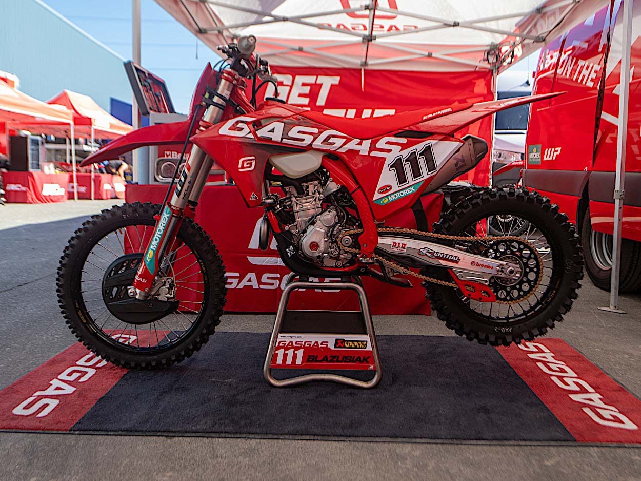 EnduroCross Racebikes—Taddy Blazusiak’s 2024 GasGas EC 350F Dirt Rider