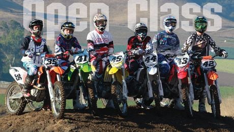 2011 Open Class MX Comparison - DR 450cc Shootout - Dirt Rider Magazine