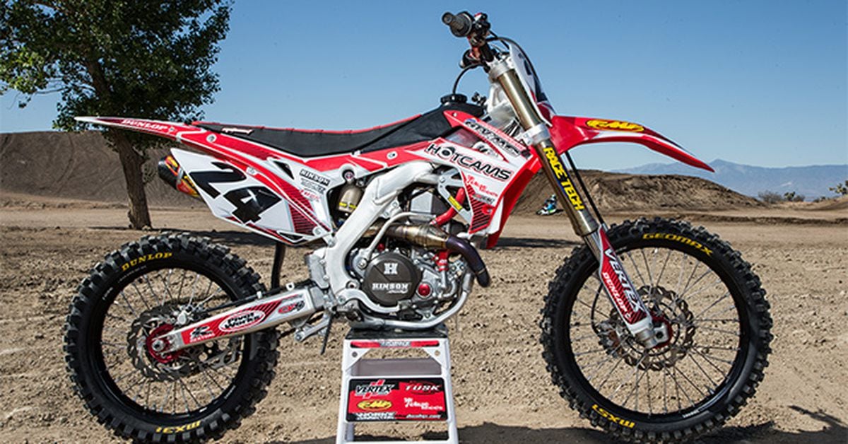 Honda crf450r максимальная скорость