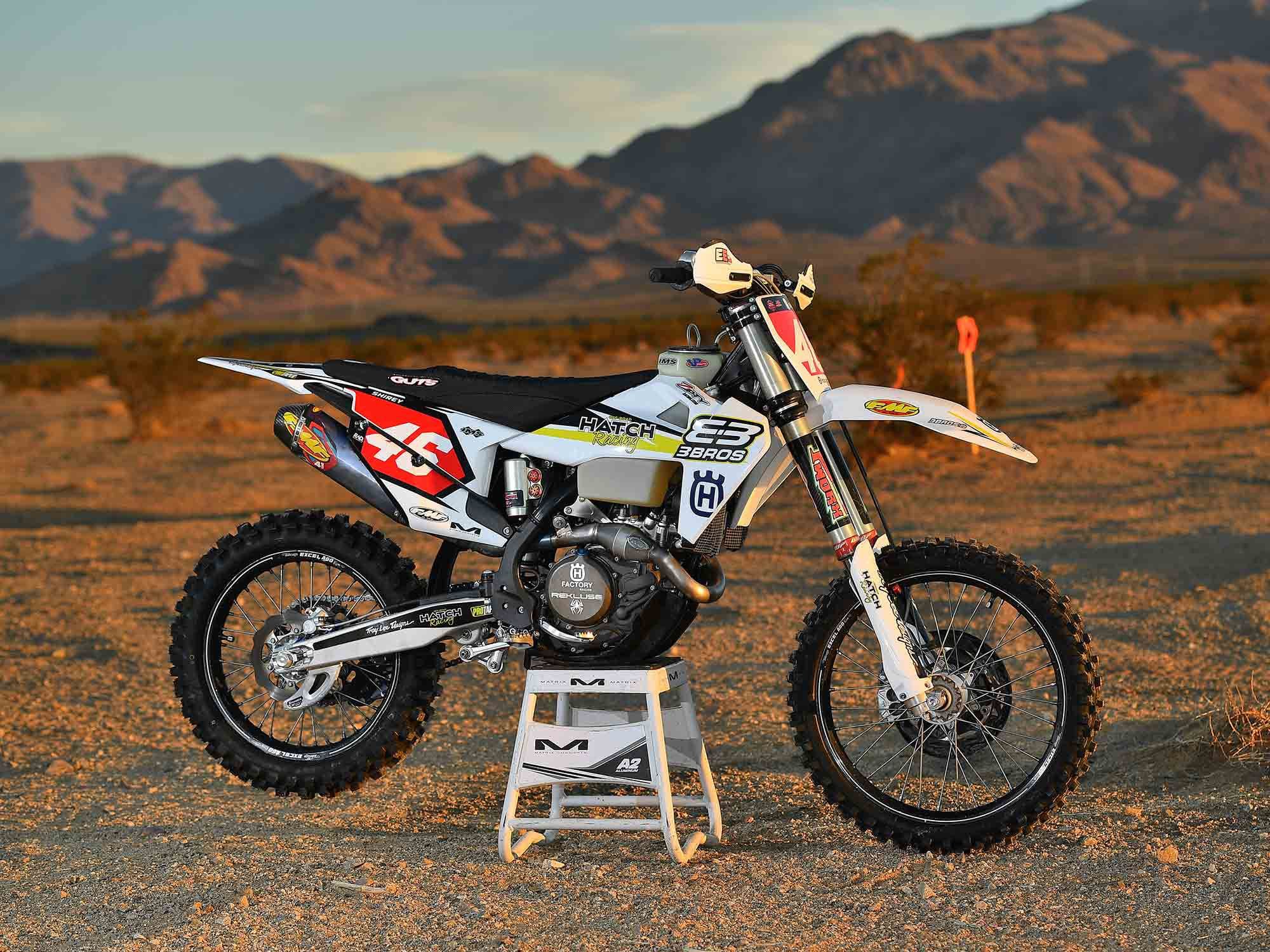 Off Road Racebikes Dalton Shirey s 2022 Husqvarna FX 450 Dirt