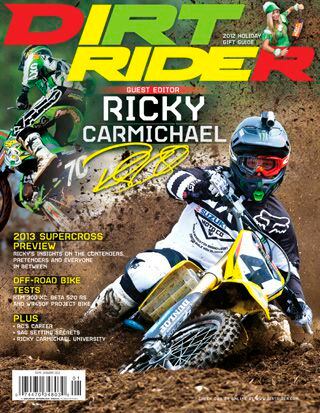 January 2013 Issue of Dirt Rider Magazine - 2013 Supercross Preview, RC ...