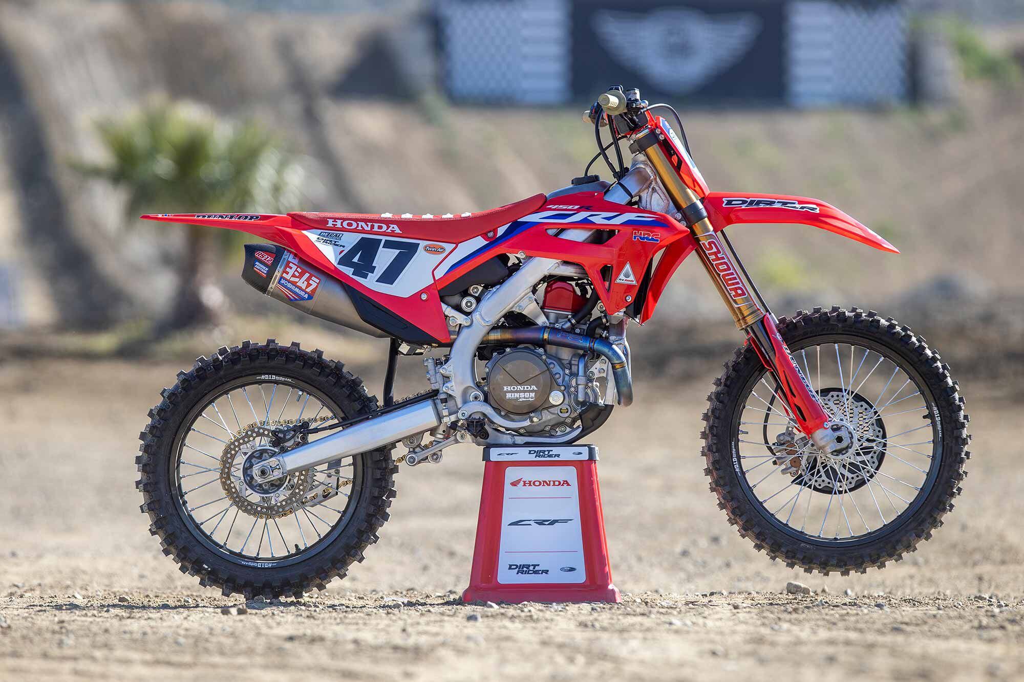 2021 Honda CRF450RWE Test | Dirt Rider