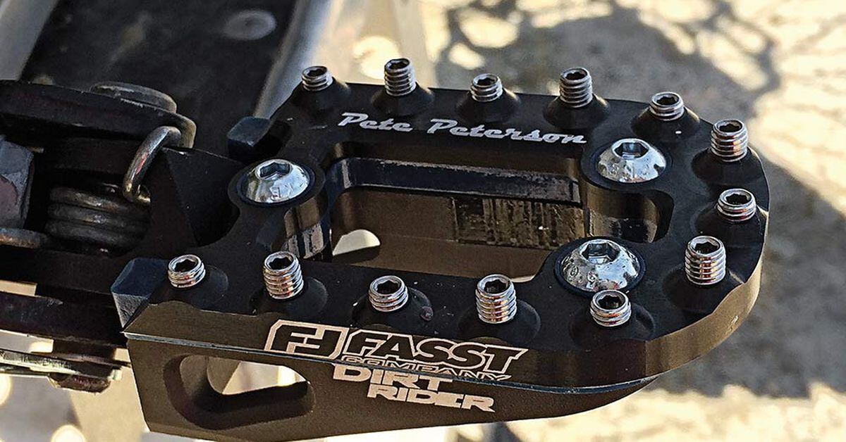 Fasst Company Impact Moto Pegs Review Dirt Rider