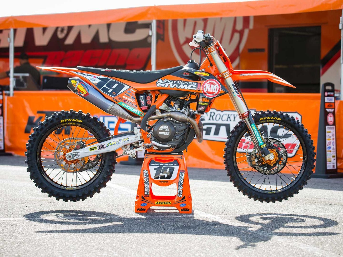2020 Factory Supercross Bikes—Justin Bogle’s KTM 450 SXF Dirt Rider