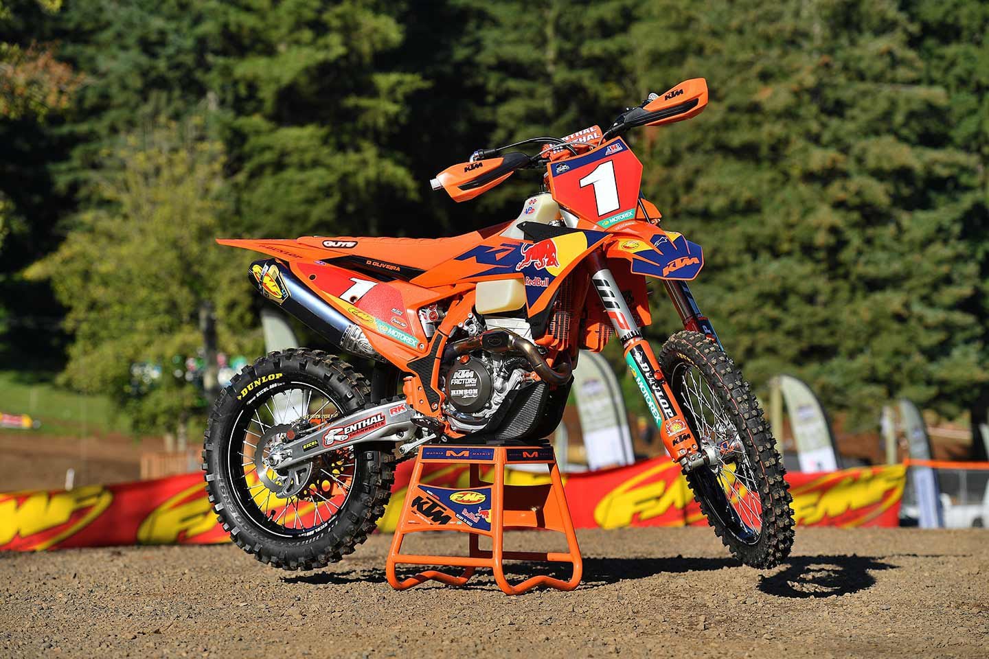 Factory Off-road Racebikes—dante Oliveira’s 2024 Ktm 350 Xc-f Gallery 