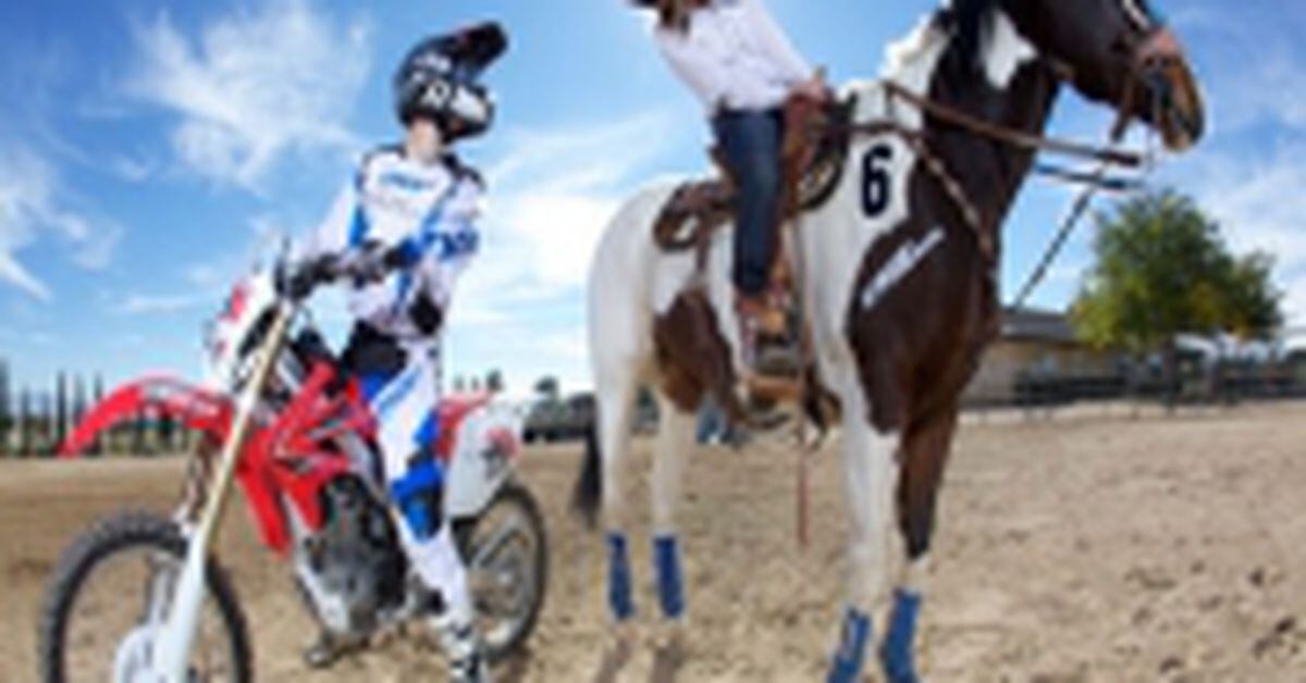 Bike vs. Horse. Bike wins again! - Dirt Rider Magazine | Dirt Rider